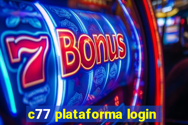 c77 plataforma login